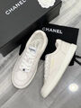 Кеды Chanel женский кожа белый 119025-4