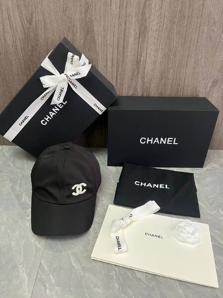 Кепка Chanel женский черный b8966850-1-2