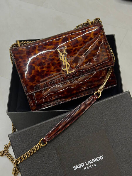 Сумка Saint Laurent женский кожа 188202-3
