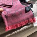 Женский шарф Gucci женский шерсть розовый r6340420-1-4