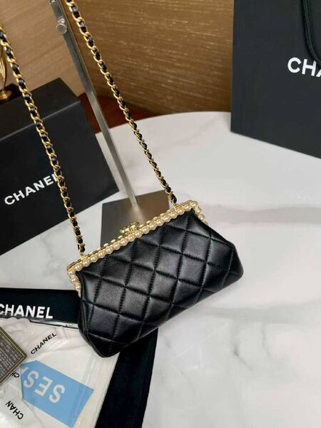 Сумка Chanel женский кожа черный b6161084-1-6