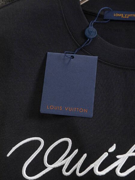 Мужская футболка Louis Vuitton мужской черный s5953507-1-5