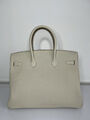 Сумка Hermès Birkin 35 женский кожа белый 139842-3
