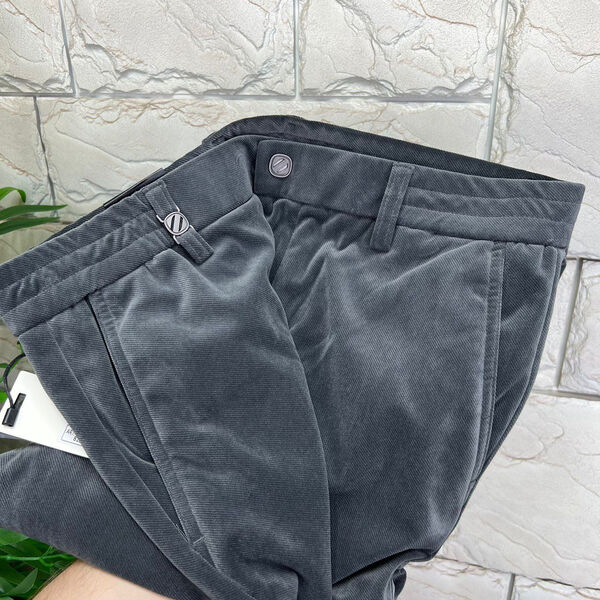 Мужские брюки Zegna мужской графитовый 101873-3
