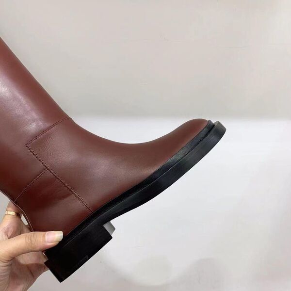 Сапоги Jil Sander женский кожа 67460-3