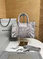 Сумка Balenciaga женский замша графитовый b9133563-1-1