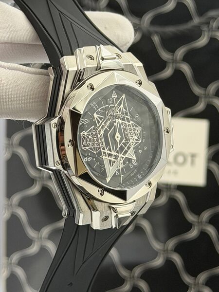 Мужские часы Hublot мужской черный b9498254-1-6