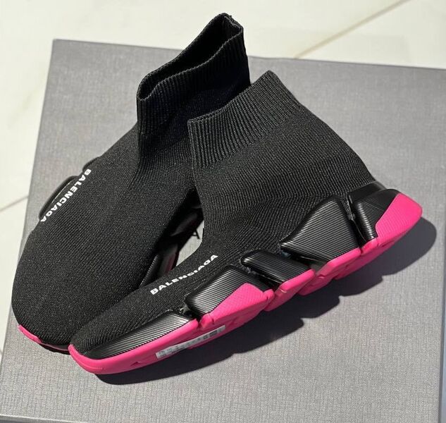 Кроссовки Balenciaga женский черный 98167