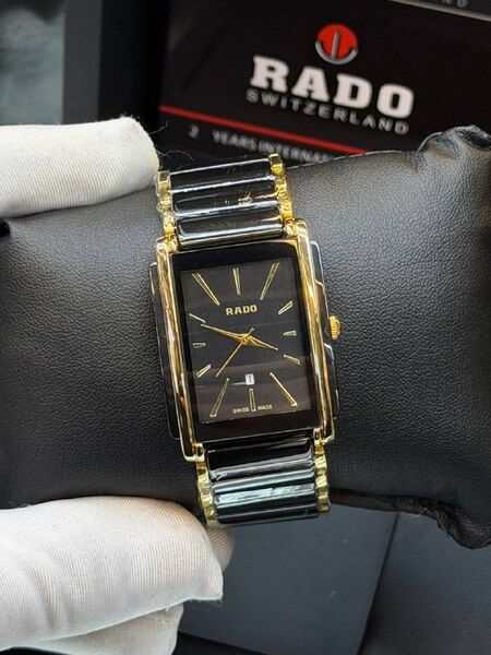 Мужские часы Rado мужской черный,серебристый r0585512-1