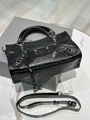 Сумка Balenciaga женский кожа черный 183567-3