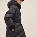 Пуховик Hermès женский черный 127667-2