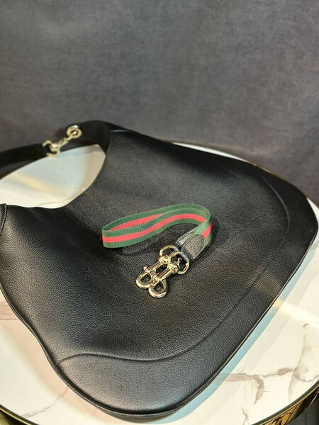 Сумка Gucci женский кожа черный 175445-4
