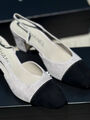 Туфли Chanel женский замша графитовый 195169-3