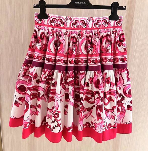 Юбка Dolce & Gabbana женский бордовый 119015