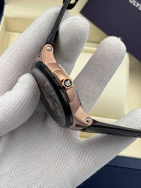 Мужские часы Ulysse Nardin мужской черный b2766235-1-3
