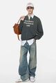 Свитшот на молнии Acne Studios мужской черный t5462570-1-7