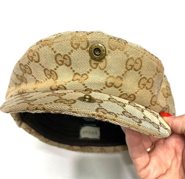 Кепка Gucci женский бежевый 25967