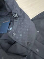 Мужской пуховик Louis Vuitton мужской черный 163255-8