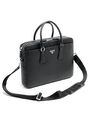 Мужской портфель Prada мужской кожа черный 132092-2