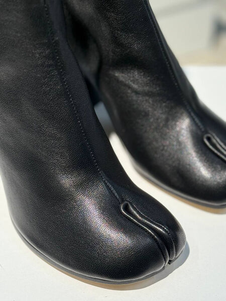 Ботильоны Maison Margiela женский кожа черный 198833-3