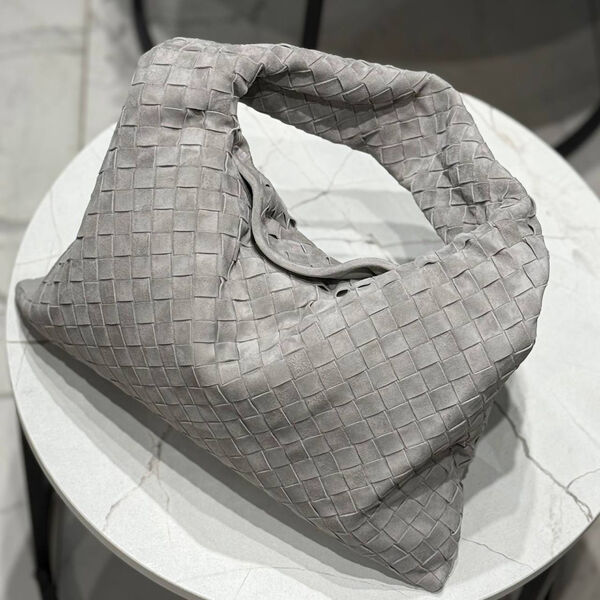 Сумка Bottega Veneta женский замша графитовый 172412-2