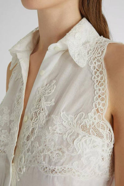 Топ Ermanno Scervino женский белый 188657-2