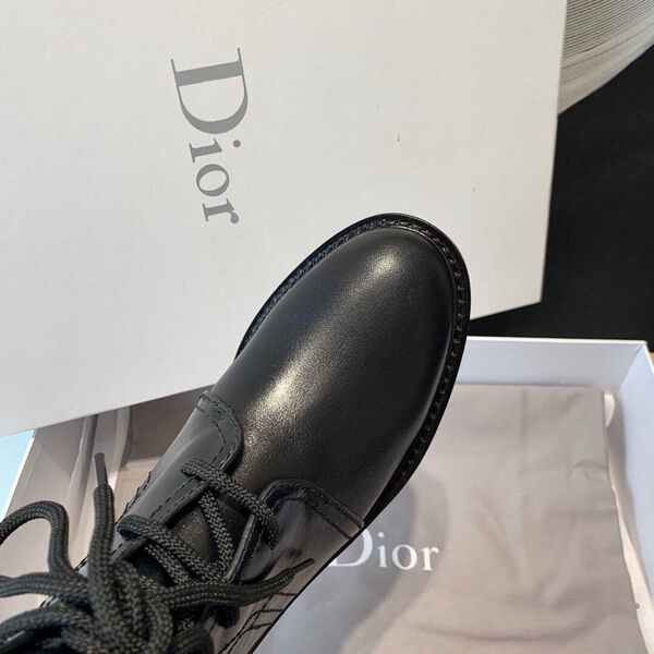 Ботинки Christian Dior женский кожа черный 128173-5