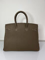 Сумка Hermès Birkin 35 ручная работа женский кожа 98295-3