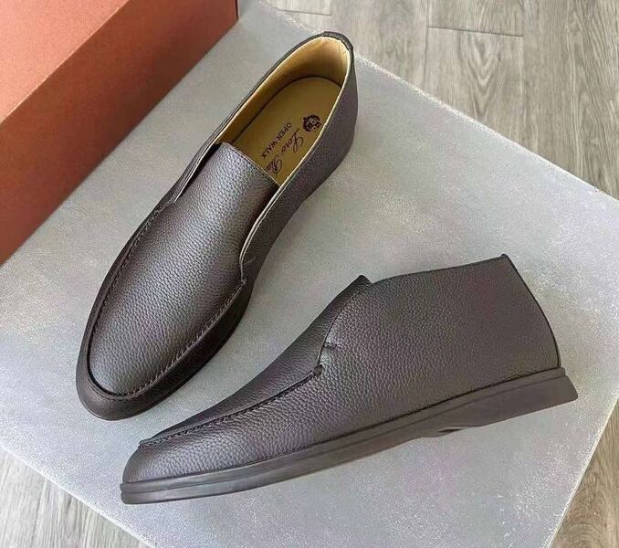Мужские лоферы Loro Piana мужской кожа 135726