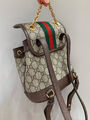 Рюкзак Gucci женский кожа графитовый 149774-5