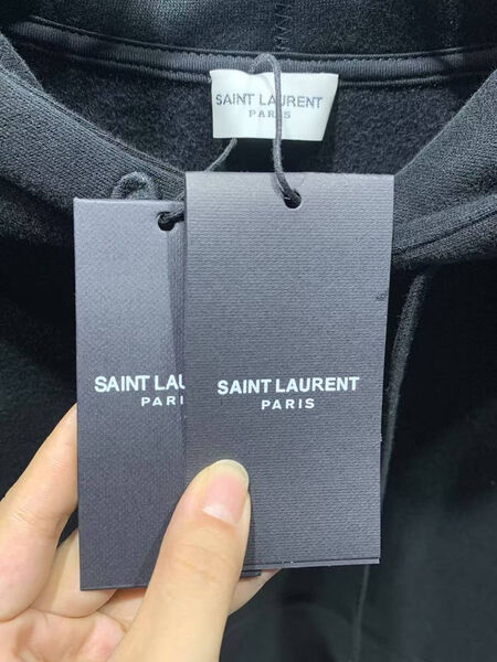 Мужское худи Saint Laurent мужской черный 171551-4