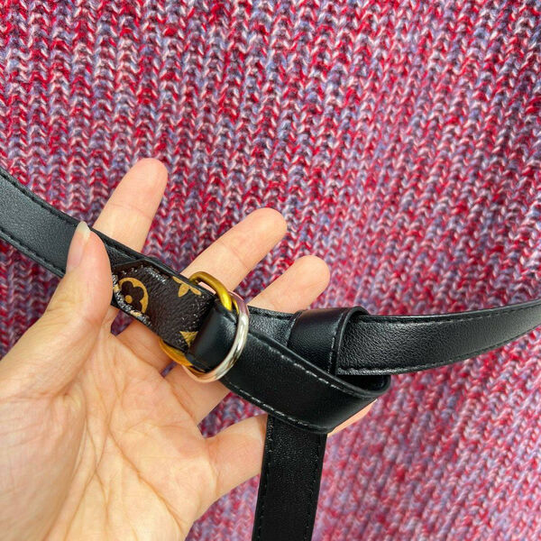 Туника Louis Vuitton женский вязаная ткань бордовый 170098-3
