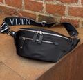 Мужская сумка слинг Valentino мужской нейлон черный 72176-1