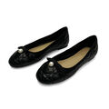 Балетки Christian Dior женский кожа черный 137099-4