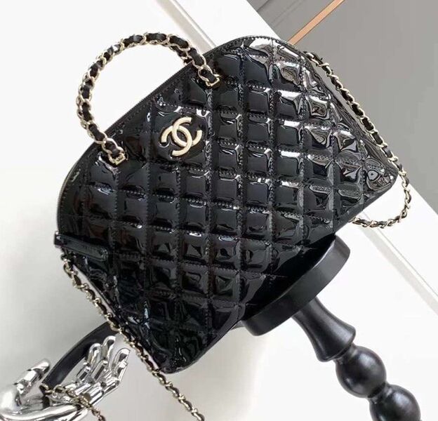 Сумка Chanel женский кожа черный 116518