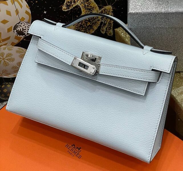 Сумка Hermèskelly 20 Pochette женский кожа 138906