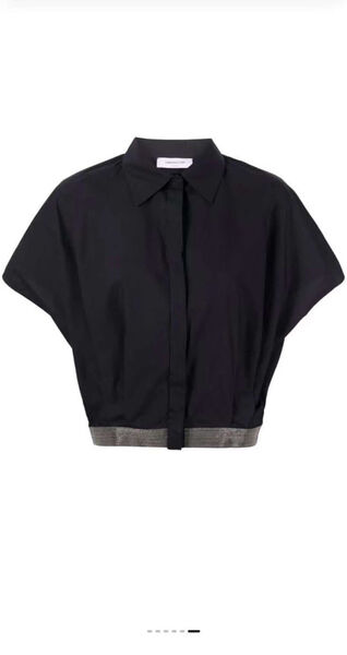 Рубашка Brunello Cucinelli женский черный 120027-2