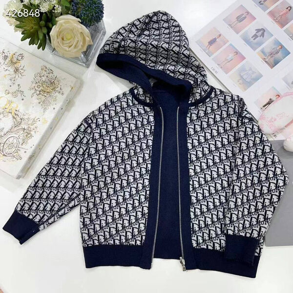 Детский кардиган двухсторонний Christian Dior белый 174646-2
