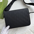 Мужская сумка мессенджер Gucci мужской кожа черный 193779-2