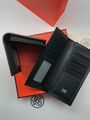 Купюрница Hermès мужской кожа черный 37322-5