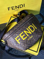 Мужская сумка слинг Fendi мужской кожа 132075-7