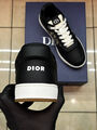 Мужские кроссовки Christian Dior мужской кожа черный 167293-6