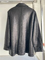 Куртка Bottega Veneta женский кожа черный 123242-6