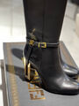 Сапоги Fendi женский кожа черный 134327-6