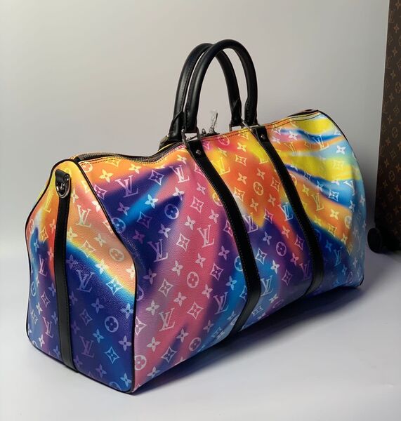 Дорожная сумка Louis Vuitton мужской кожа розовый 19225