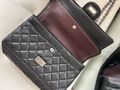 Сумка Chanel Vintage 25 см женский кожа черный 102745-3