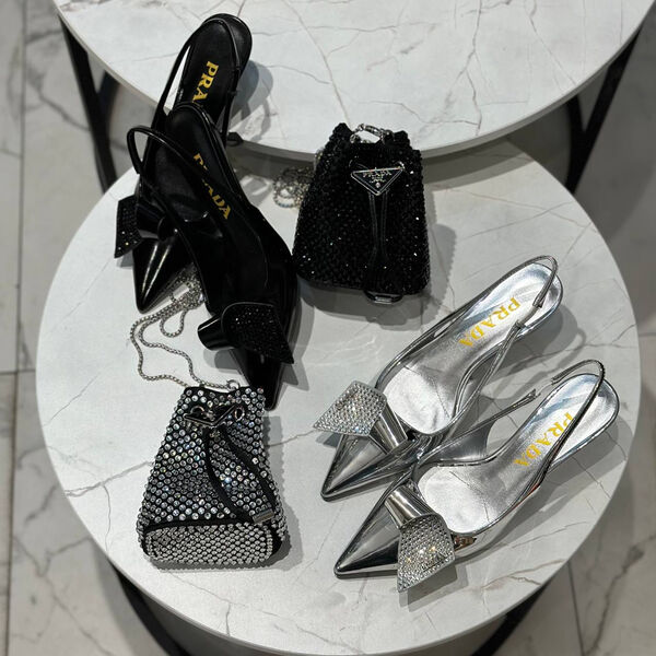 Туфли Prada женский кожа 139668-2