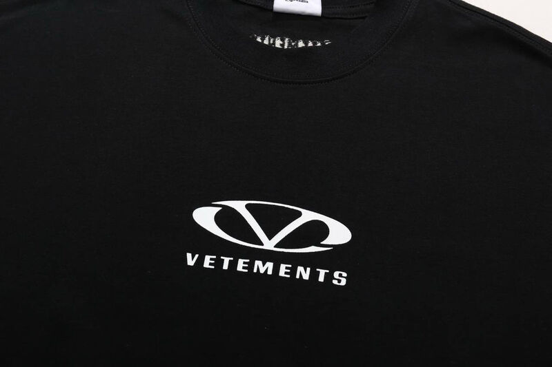 Мужская футболка Vetements мужской черный 173228-3