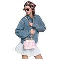 Сумка Louis Vuitton женский кожа розовый 196429-3