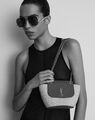 Сумка Saint Laurent женский кожа бежевый 156324-3